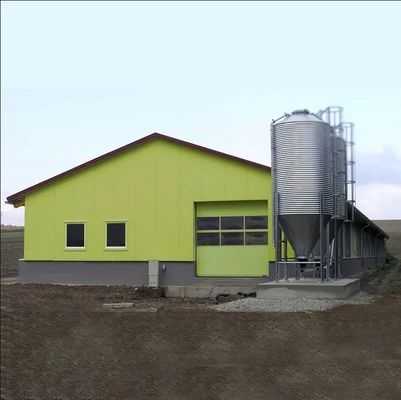 Bahan konstruksi untuk konstruksi gudang struktur baja prefabrikasi untuk komersial dan pertanian
