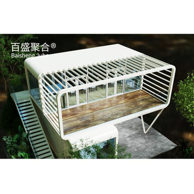 20ft 40ft Prefab Rumah Modular Villa Kontainer Rumah untuk Kantor atau Portable Home Pod
