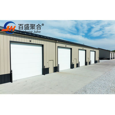 Prefabricated Steel Workshop Metal Building Kits dengan C.Z Shape Steel Channel Purlin