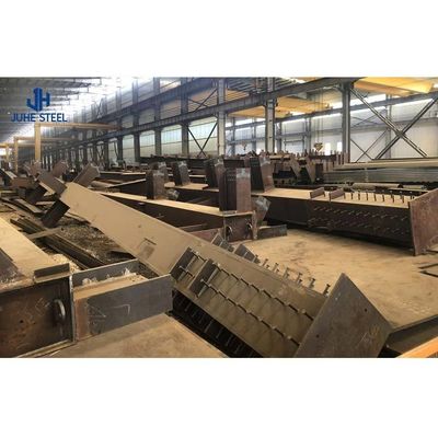 Baja Ringan Q345 Q235 Bingkai Utama Struktur Industri Bangunan Besi Lokakarya Desain