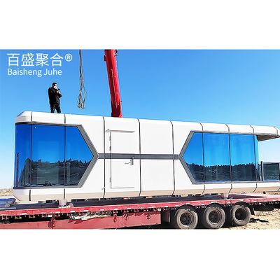 Apple Cabin Prefab Kontainer Rumah Kapsul Ruang Modern Rumah untuk Kantor Luar Ruang