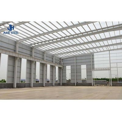 Bentuk Kerangka Portal Baja Lokakarya Struktur Baja Lukis Tempat parkir Mobil Gedung Gudang