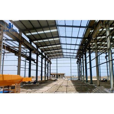 Gedung/Lokakarya Prefabrikasi untuk Konstruksi Kantor Struktural Baja Baja