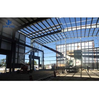 Bentuk H-bentuk baja solid balok utama Frame cepat memasang Struktur baja Gedung gudang