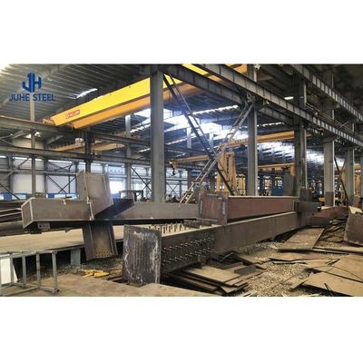 Fast Construction Steel Warehouse with Q235 Q355B Grade and Section Coulmn Struktur Utama