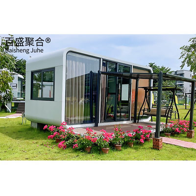 Pengangkutan dan Pemuatan Pengiriman khusus untuk Villa Smart Apple Cabin Tempat Tidur Rumah Kontainer