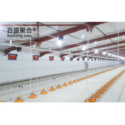 Hot Dip Galvanized C.Z Bentuk Channel Baja Prefabrikasi Rumah Ayam untuk Peternakan Unggas