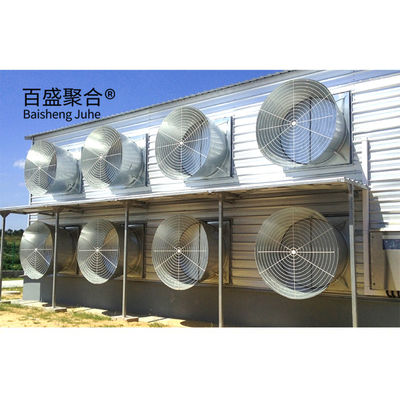 Hot Dip Galvanized C.Z Bentuk Channel Baja Prefabrikasi Rumah Ayam untuk Peternakan Unggas
