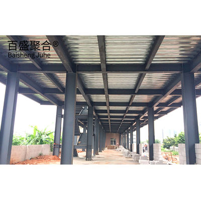 Q355 Q235B Steel Grade Supermarket Rumah Baja Prefab untuk Bangunan Struktur Baja