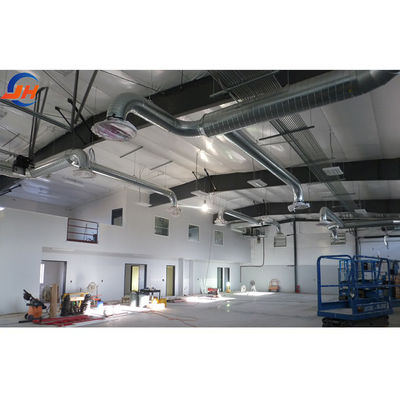 Solid H-bentuk Baja Balok Prefabrikasi Modular Besi Baja Struktur Gedung Gudang