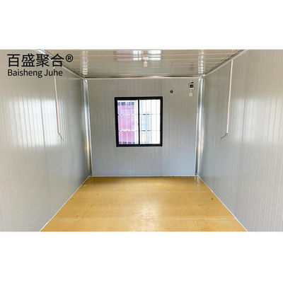 Rumah Kontainer di dengan atap 50/75mm EPS Sandwich Panel / Rock Wool