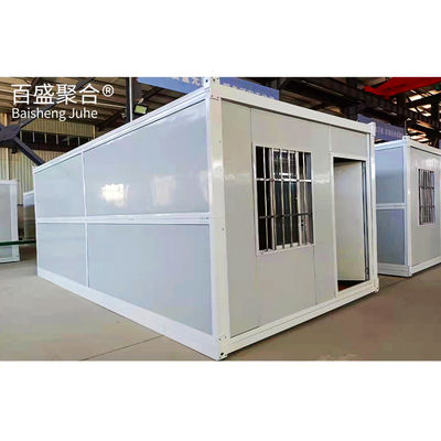 Rumah Kontainer di dengan atap 50/75mm EPS Sandwich Panel / Rock Wool