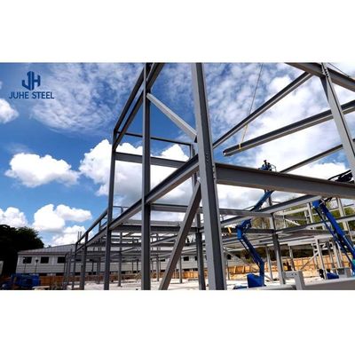Kerangka utama baja ringan Q345 Q235 Struktur baja prefabrikasi Workshop Warehouse