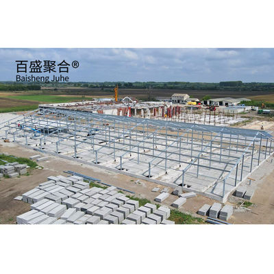 Hot Dip Galvanized/Paint Spraying Steel Structures for Pig Farm Warehouse Frame House (Bangun Baja Untuk Gudang Perkebunan Babi)