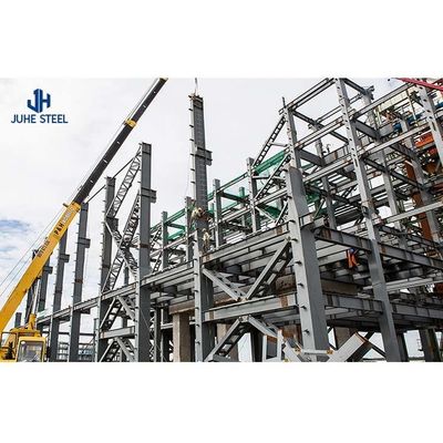 Metal Pre Engineering Bangunan baja komersial untuk gudang bengkel Hangar Garasi