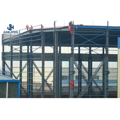 Metal Pre Engineering Bangunan baja komersial untuk gudang bengkel Hangar Garasi