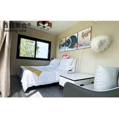 Rumah Kapsul Luar Angkasa Prefab untuk Hotel Villa Modern Modular Apple Cabin Container House