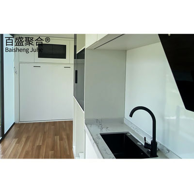 Rumah Kapsul Luar Angkasa Prefab untuk Hotel Villa Modern Modular Apple Cabin Container House