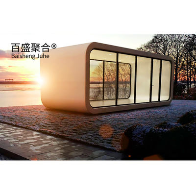 Desain Modular yang Disesuaikan Rumah Prefab untuk Hidup dan Bekerja di Dekorasi Lansekap