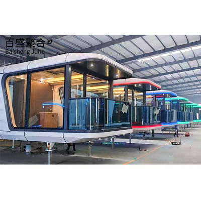 Special Shipment Load Space Capsule Rumah Mobil dengan Desain Modern dan Transportasi