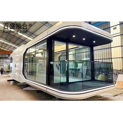 2023 Aluminium Space Capsule Mobile Integrated House Transport dan Load Special Shipment