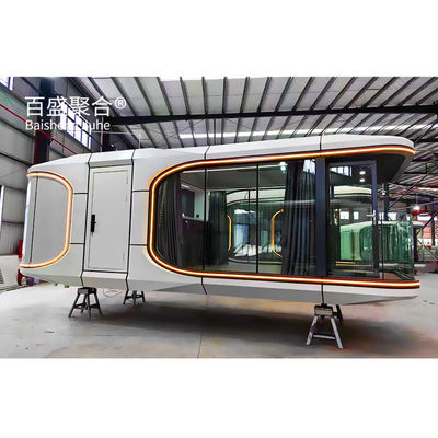 2023 Aluminium Space Capsule Mobile Integrated House Transport dan Load Special Shipment