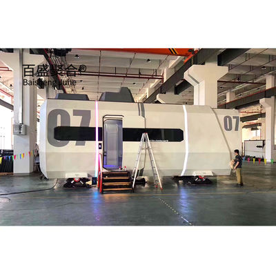 2023 Aluminium Space Capsule Mobile Integrated House Transport dan Load Special Shipment