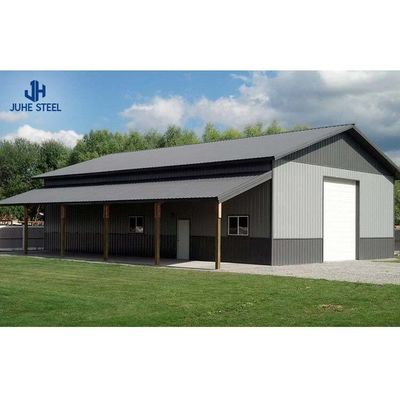 Bangunan Struktur Baja H-Beam Q235 Prefab Berat yang Terisolasi untuk Rumah Babi ASTM Pengelasan