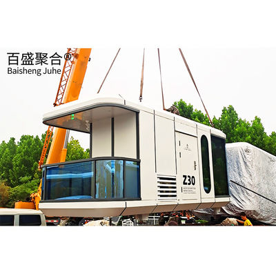 Gaya Desain Modern Warna yang Disesuaikan Kapsul Ruang Smart Home AI Voice Container House