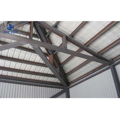 Struktur baja modular prefabrikasi gudang logam bangunan bahan bangunan bengkel