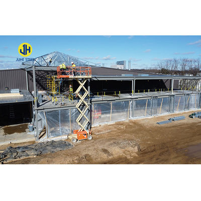 Kelas Q235/Q345B Lokakarya dengan Low Carbon Steel Fabrication Layout dengan harga terjangkau