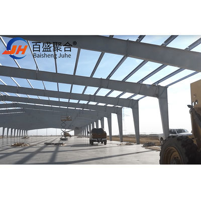 Desain Modern Prefab Hall Bangunan Struktur Baja Diperkuat dengan Desain Gambar CAD