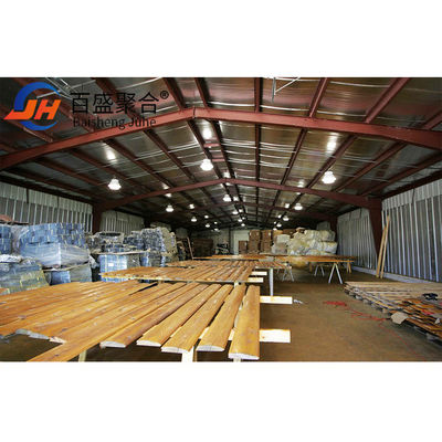Galvanis Frame Industrial Custom Prefab Rumah dengan C.Z Bentuk Steel Channel Purlin