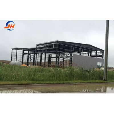 Q355 Q235B Balok H Baja Struktural yang Digulung Panas untuk Lokakarya Struktur Baja Span Besar