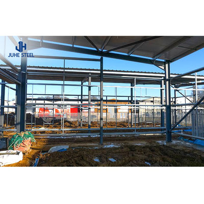 Q355 Q235B Balok H Baja Struktural yang Digulung Panas untuk Lokakarya Struktur Baja Span Besar