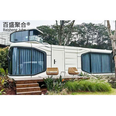 Rumah Kontainer Pra-dibuat Rumah Kapsul Waterproof OEM ODM