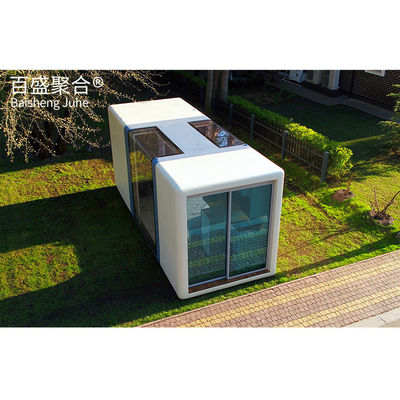 Carport 20ft 40ft Customized Modern Prefab Mobil House Smart Apple Cabin Rumah siap pakai