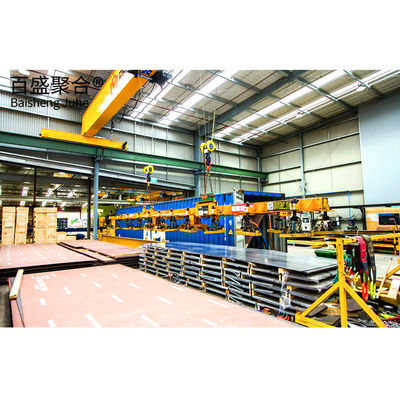 Baja Ringan Q345 Q235 Steel Shed Workshop AiSi Standar