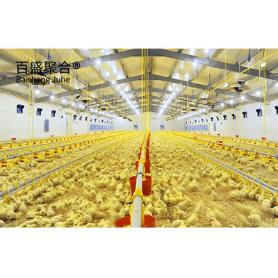 ISO9001 2008/CE/BV bersertifikat Rumah Pertanian Baja untuk Peternakan Sapi dan Unggas