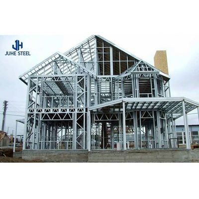 Qingdao Steel Structure Prefabricated Roof Trusses Untuk Bangunan Komersial Tinggi