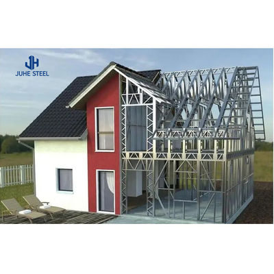 Qingdao Steel Structure Prefabricated Roof Trusses Untuk Bangunan Komersial Tinggi