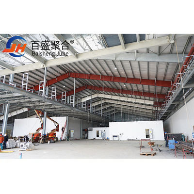 Bangunan Gymnasium Tinggi menggunakan Struktur Baja Fabrikasi Prefabrikasi