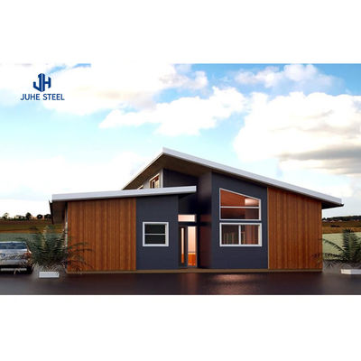 Q235Q345 Struktur Baja Rumah Prefab dengan Instalasi Cepat dan Bahan Karbon Rendah