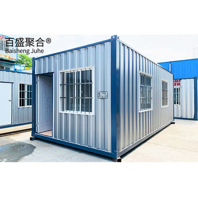 20ft-40ft Custom Prefabrikasi Kontainer Rumah Fire Rating A Kelas