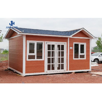 Rumah Kontainer Pengiriman Prefab Dengan Jendela Geser PVC