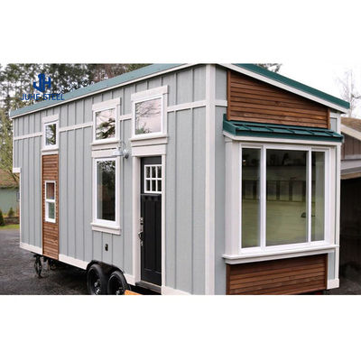 Rumah Kontainer Pengiriman Prefab Dengan Jendela Geser PVC