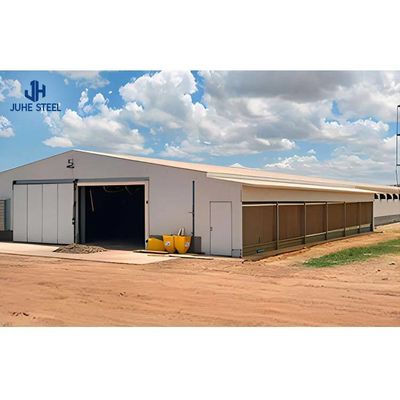 Cepat Instal Prefabrikasi Kuda Barn Desain Baja Rumah Fabrikasi untuk Bangunan Pertanian