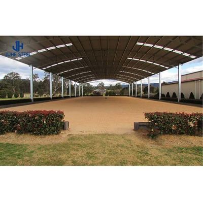Cepat Instal Prefabrikasi Kuda Barn Desain Baja Rumah Fabrikasi untuk Bangunan Pertanian