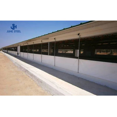 Rumah kandang sapi/sapi/kambing/domba prafabrikasi dengan bingkai utama