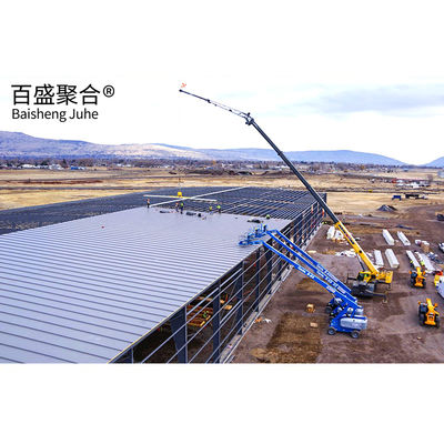 Desain Customized Steel Hall Struktural H Beam untuk Produksi Profesional Industri